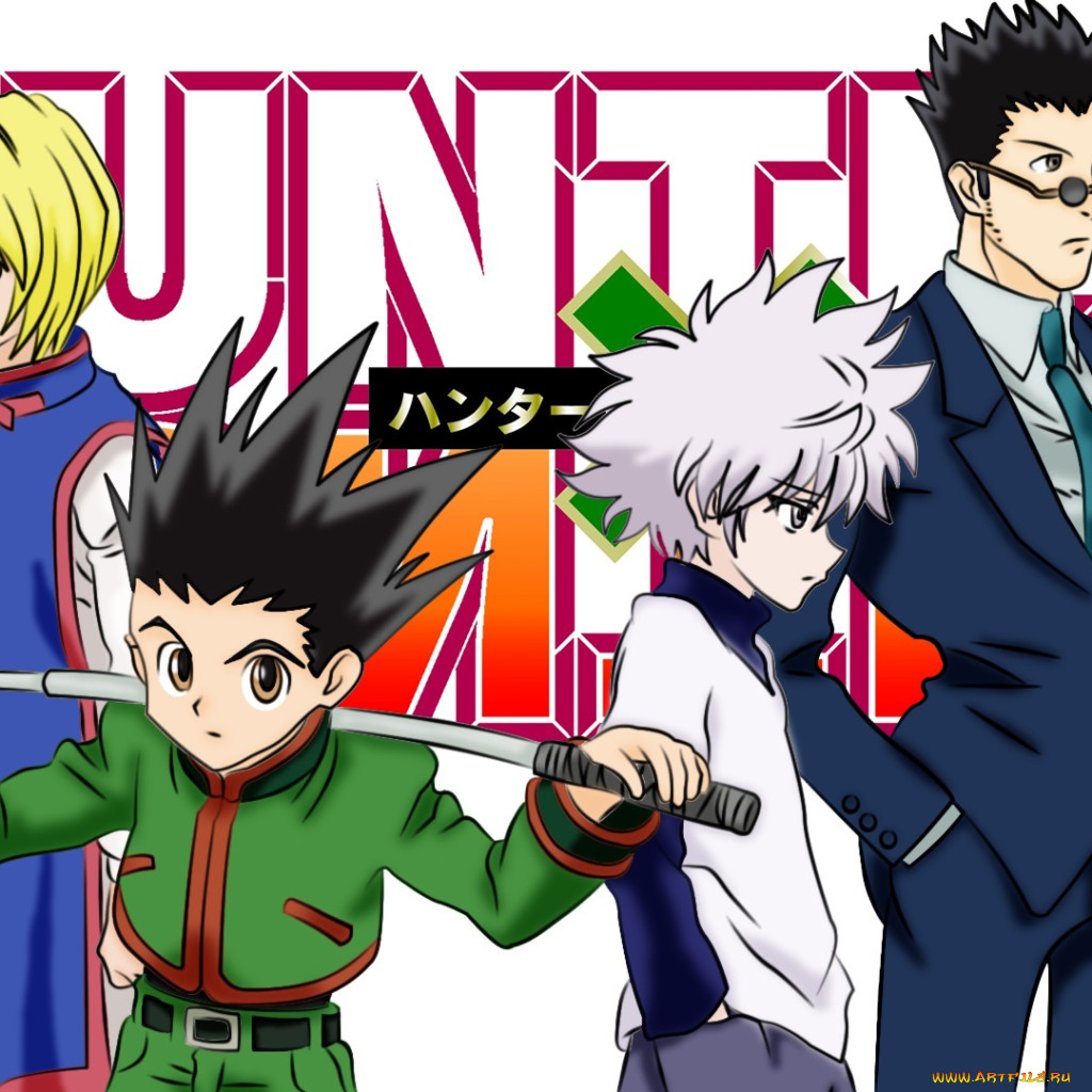 Обои Аниме Hunter x Hunter, обои для рабочего стола, фотографии аниме, hunter  x hunter, гон, фрикс, киллуа, золдик, курапика, леорио Обои для рабочего  стола, скачать обои картинки заставки на рабочий стол.